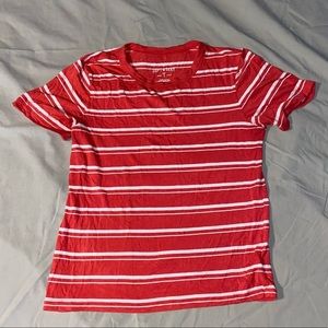 American Eagle Red Striped Teeshirt!